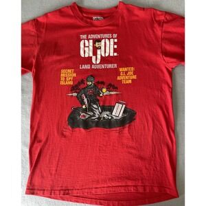 Vintage‎ The Adventures Of G.I. joe Land adventurer Tshirt - Oneita - Medium
